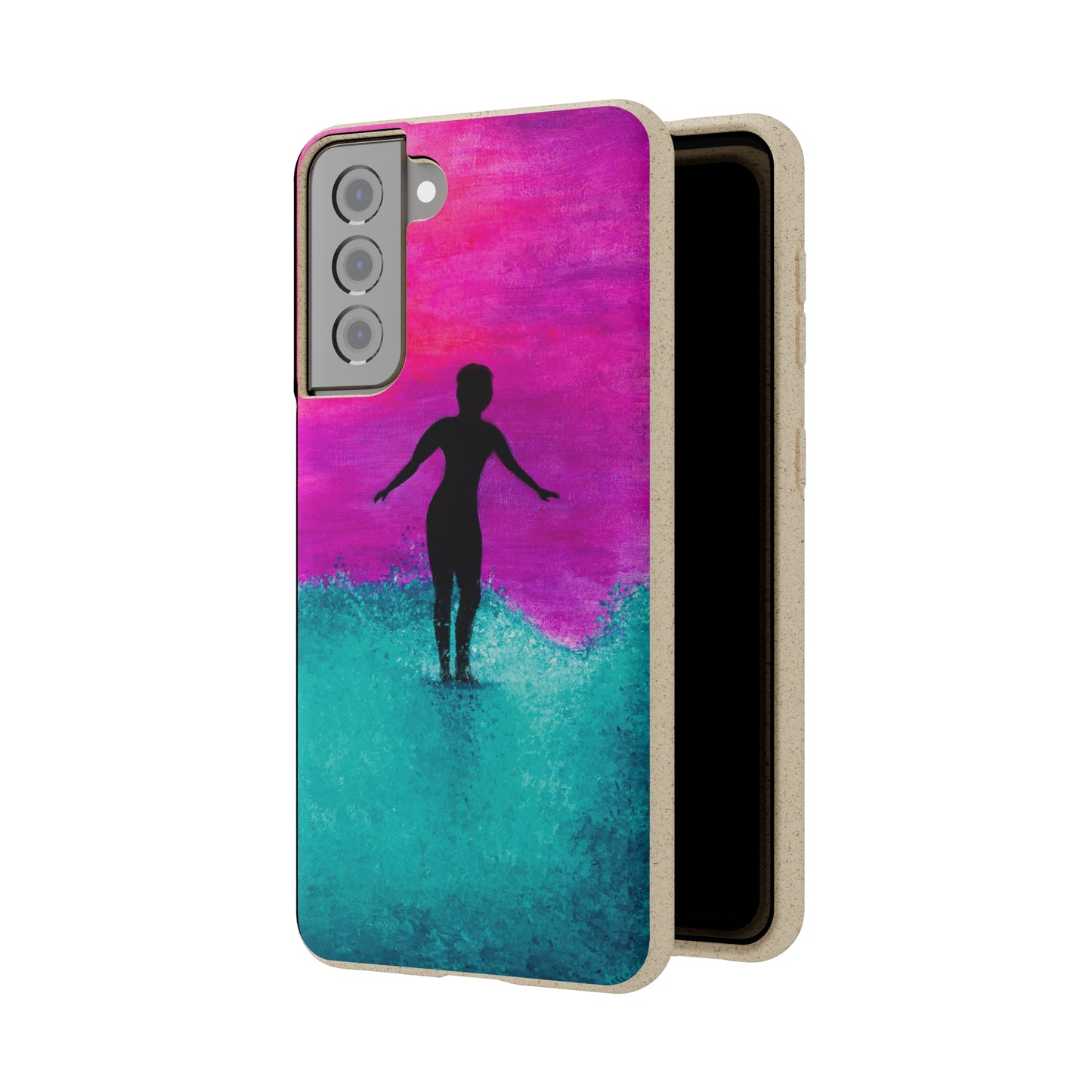 Full Moon Noserider Biodegradable Phone Case