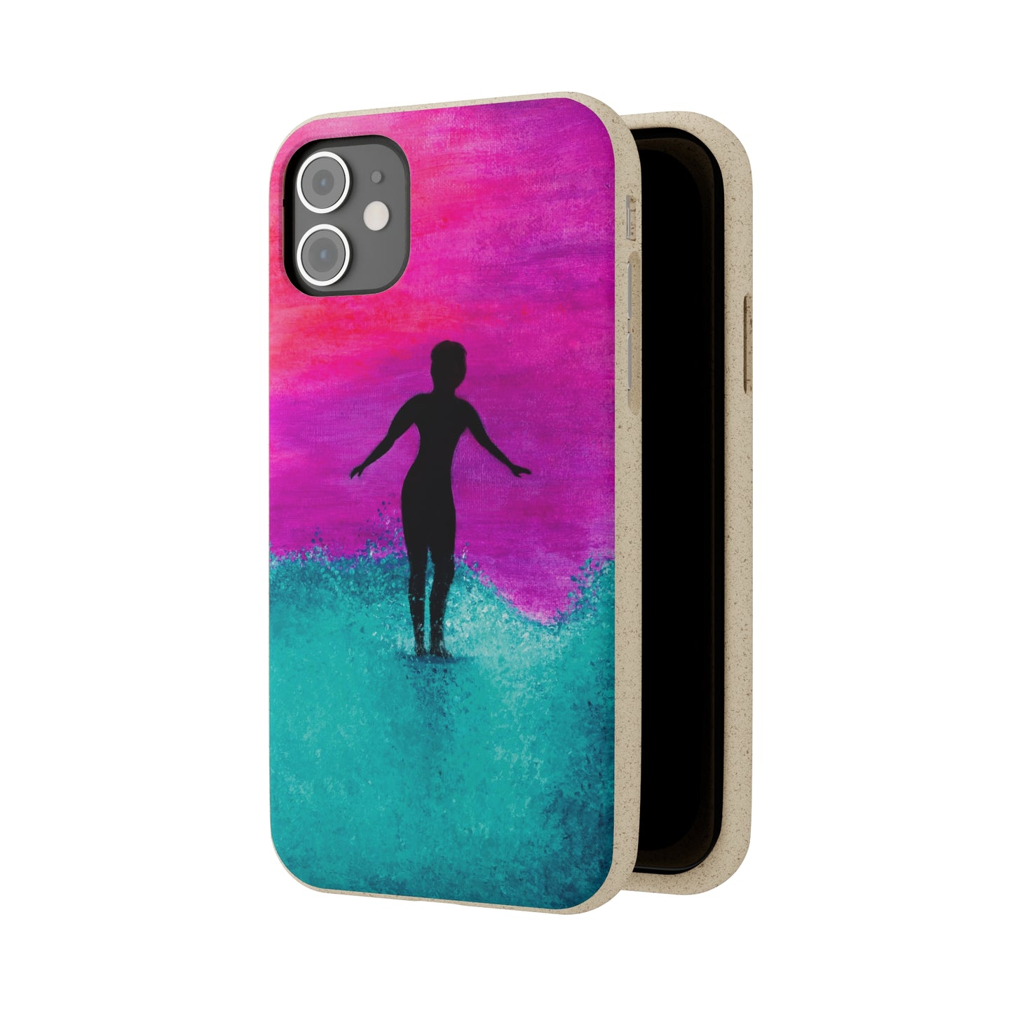 Full Moon Noserider Biodegradable Phone Case