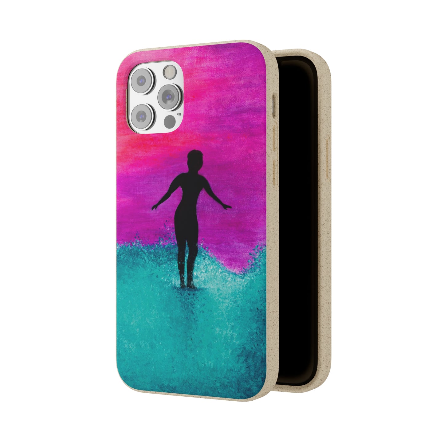 Full Moon Noserider Biodegradable Phone Case