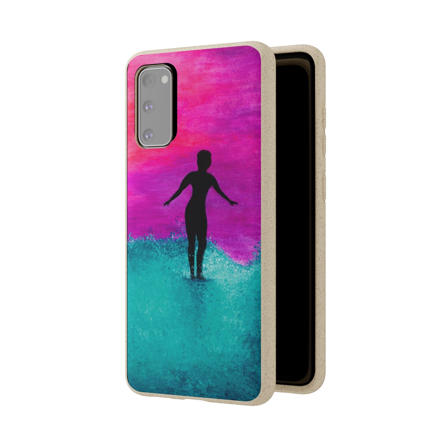 Full Moon Noserider Biodegradable Phone Case