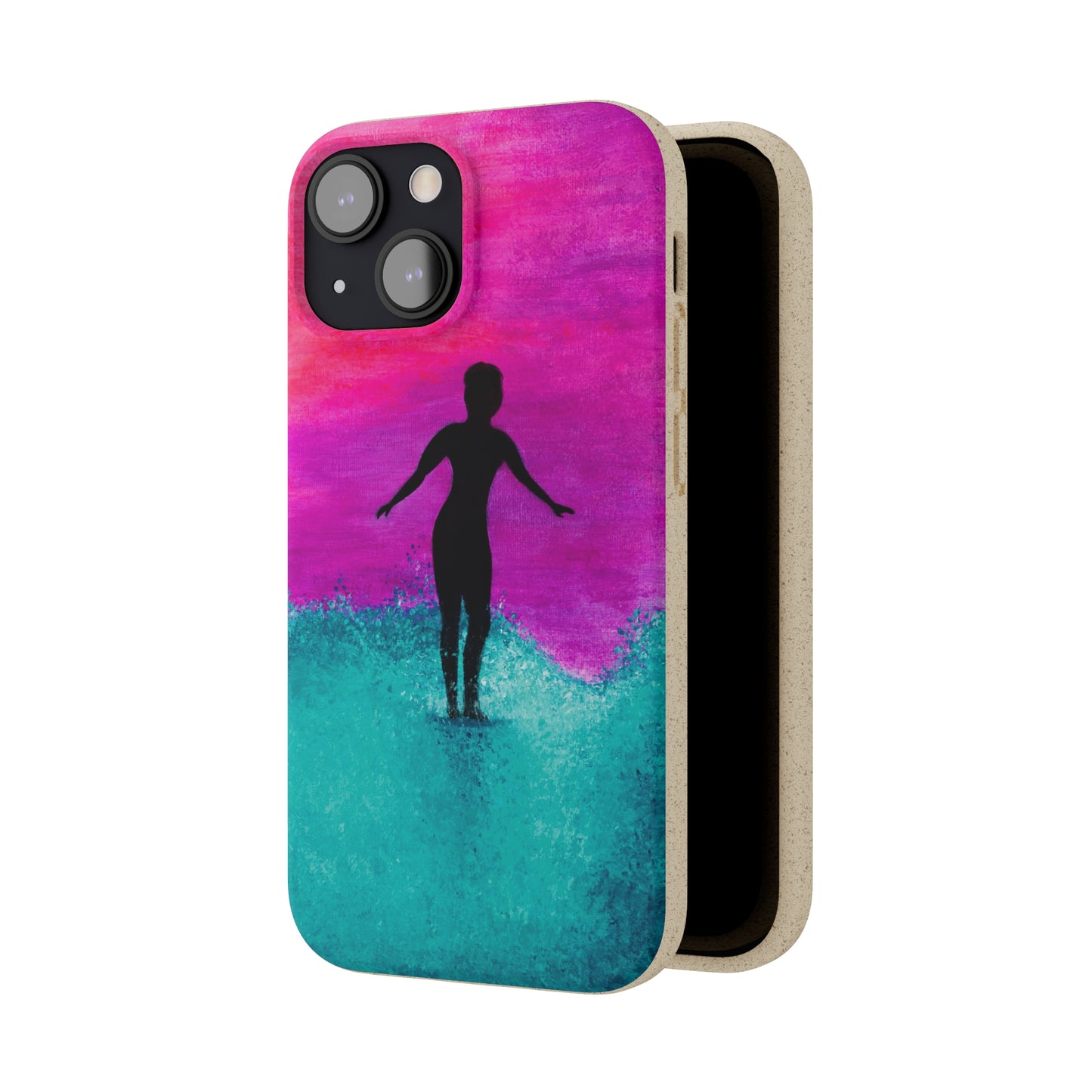 Full Moon Noserider Biodegradable Phone Case