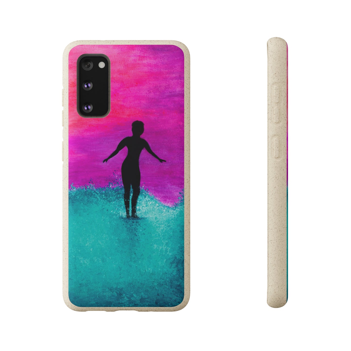 Full Moon Noserider Biodegradable Phone Case