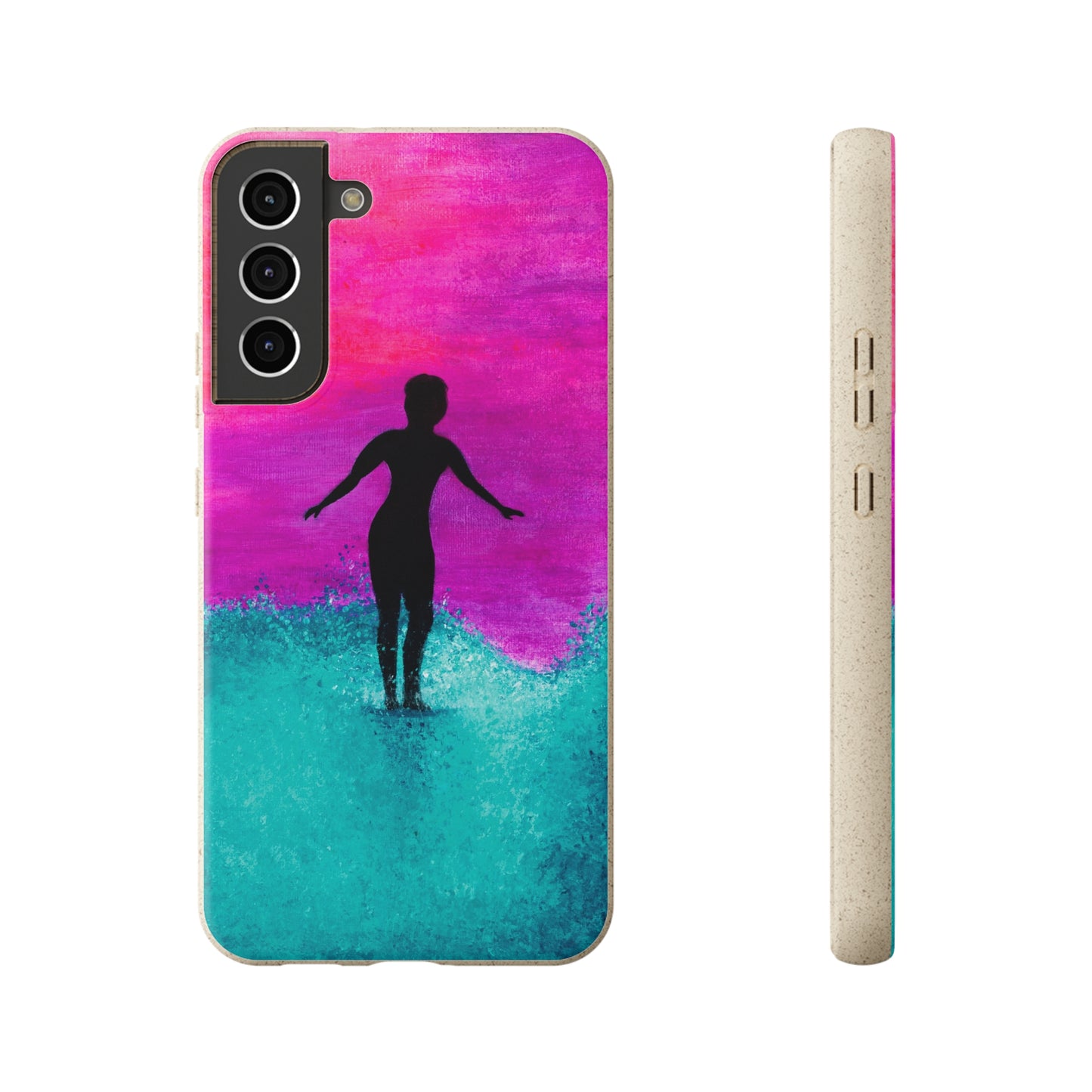 Full Moon Noserider Biodegradable Phone Case