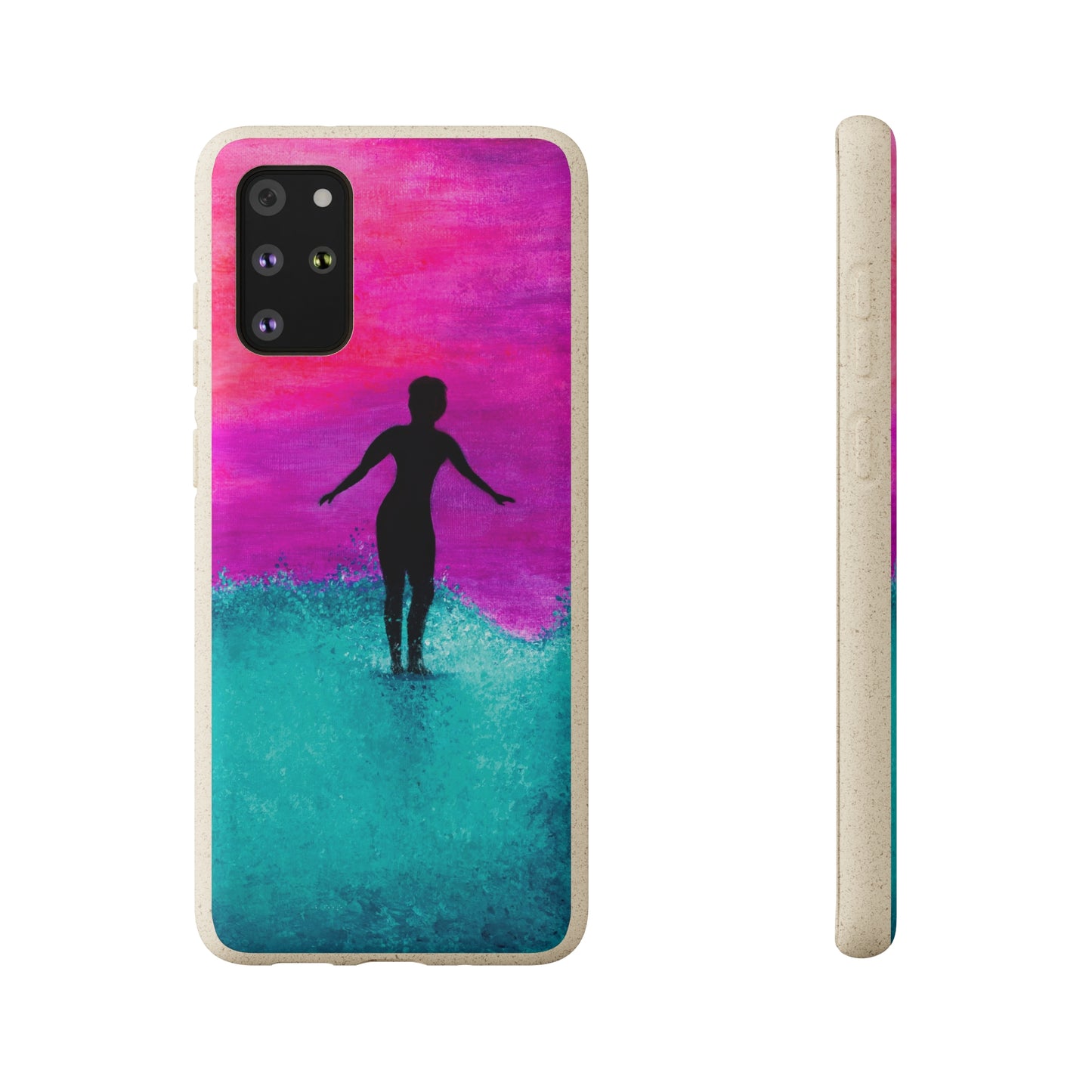 Full Moon Noserider Biodegradable Phone Case