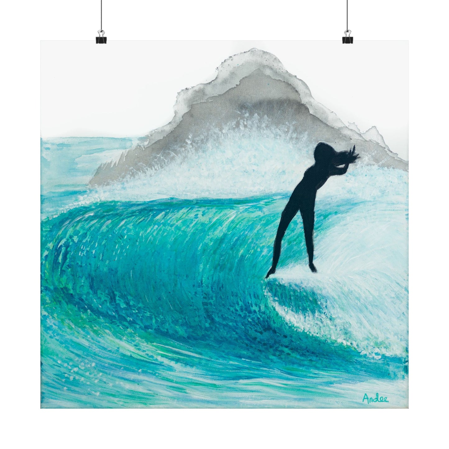 #15 Surfs Up Matte Poster