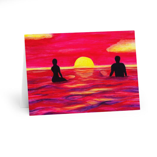 Greeting Card: Dusk for Two